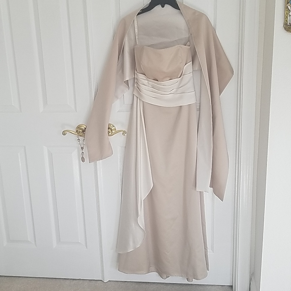 Strapless Bridesmaids Dress
